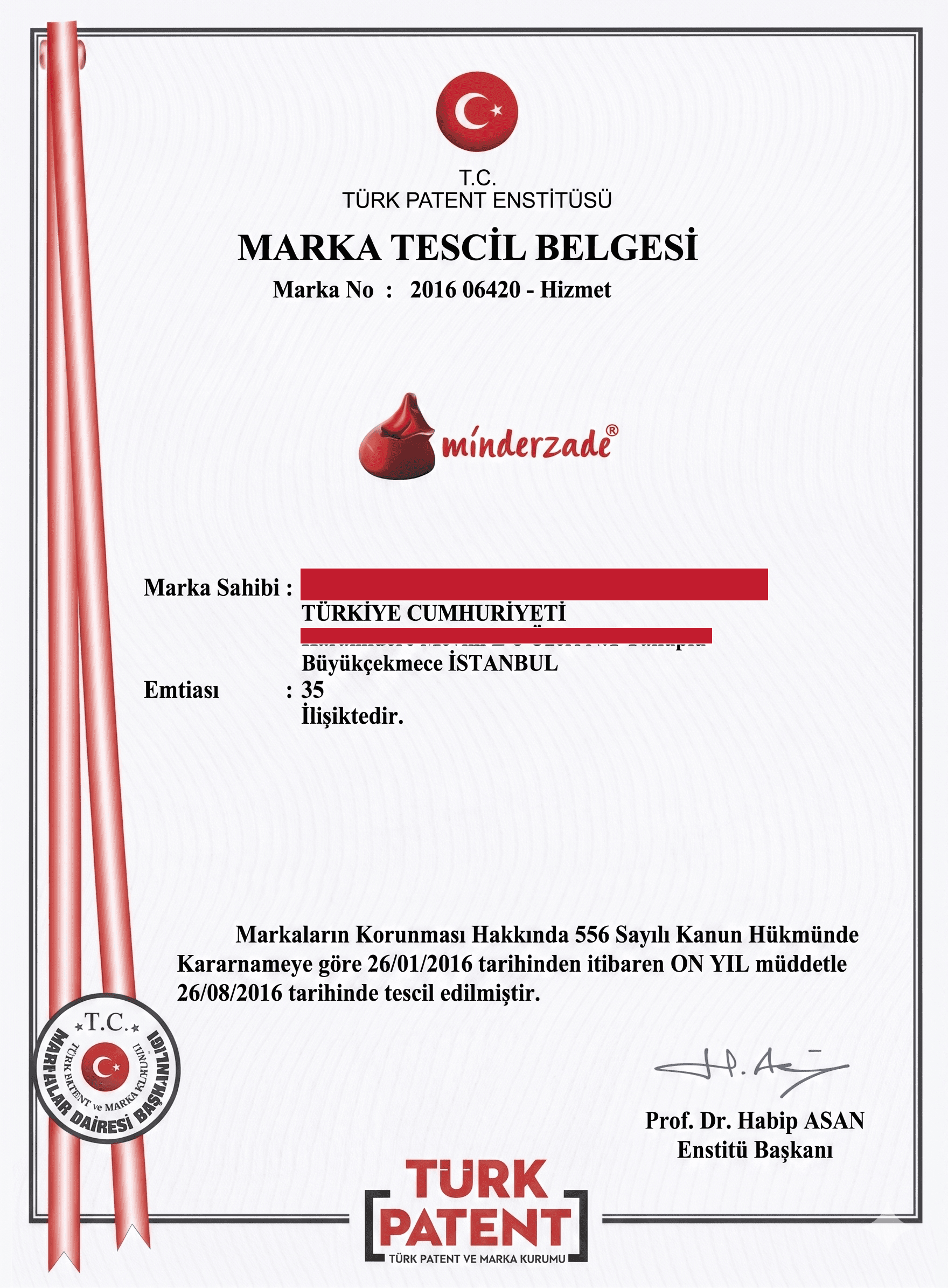 İlk Patent Belgemiz